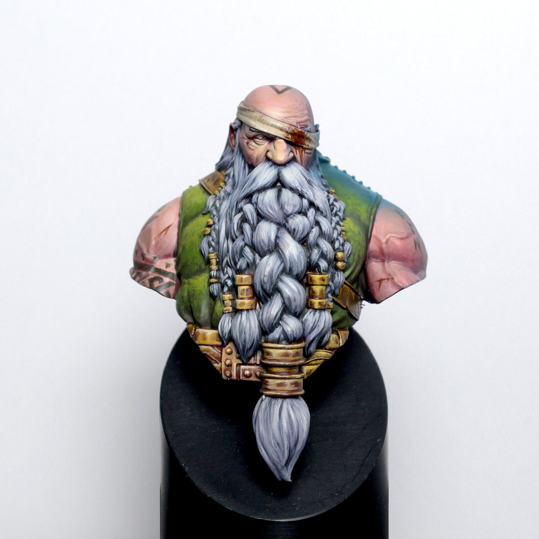 Gulgron Steelbeard anatomic bust